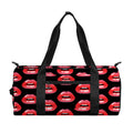 Wet Lips Pattern Print Gym Bag