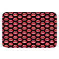 Wet Lips Pattern Print Indoor Door Mat