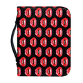 Wet Lips Pattern Print Leather Bible Cover