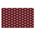 Wet Lips Pattern Print Polyester Doormat