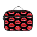 Wet Lips Pattern Print Portable Lunch Bag