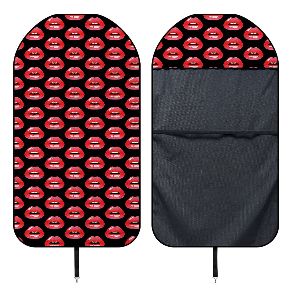 Wet Lips Pattern Print Waterproof Car Seat Cover