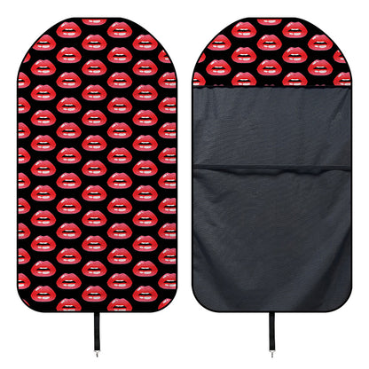 Wet Lips Pattern Print Waterproof Car Seat Cover