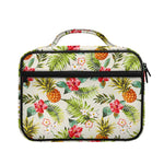 White Aloha Pineapple Pattern Print Briefcase Bible Bag