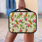 White Aloha Pineapple Pattern Print Classic Bible Case