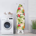 White Aloha Pineapple Pattern Print Ironing Board Cover