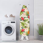White Aloha Pineapple Pattern Print Ironing Board Cover