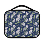 White Alstroemeria Pattern Print Classic Bible Case