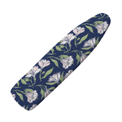 White Alstroemeria Pattern Print Ironing Board Cover