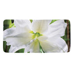 White Amaryllis Print Towel