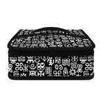 White And Black Adinkra Symbols Print Small Lunch Bag