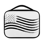 White And Black American Flag Print Classic Bible Case