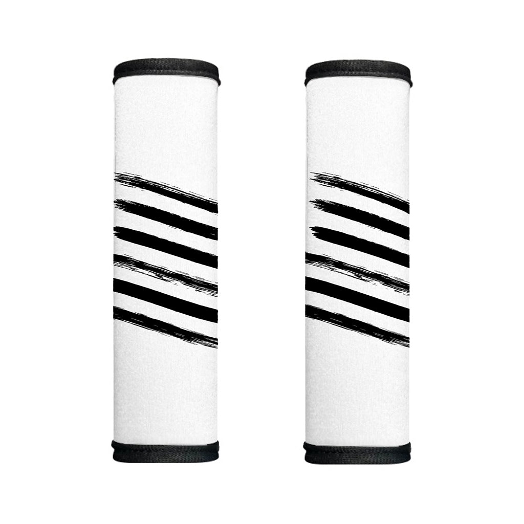 White And Black American Flag Print Handle Covers