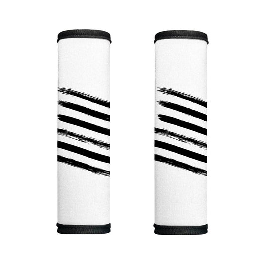 White And Black American Flag Print Handle Covers