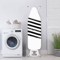 White And Black American Flag Print Ironing Board Cover