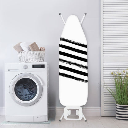 White And Black American Flag Print Ironing Board Cover