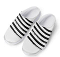 White And Black American Flag Print Mesh Casual Shoes