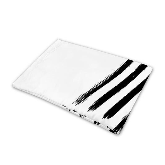 White And Black American Flag Print Pet Cooling Mat Cover
