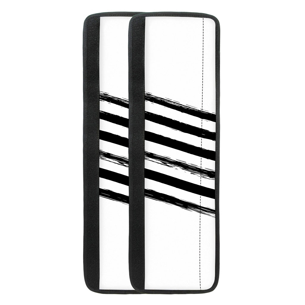 White And Black American Flag Print Refrigerator Handle Covers