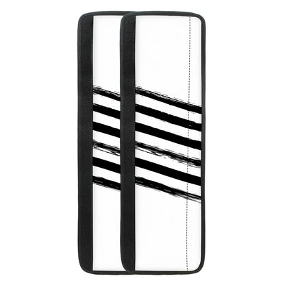 White And Black American Flag Print Refrigerator Handle Covers