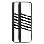 White And Black American Flag Print Refrigerator Handle Covers