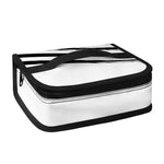 White And Black American Flag Print Small Lunch Bag