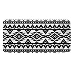 White And Black Aztec Pattern Print Towel