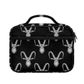 White And Black Capricorn Sign Print Briefcase Bible Bag