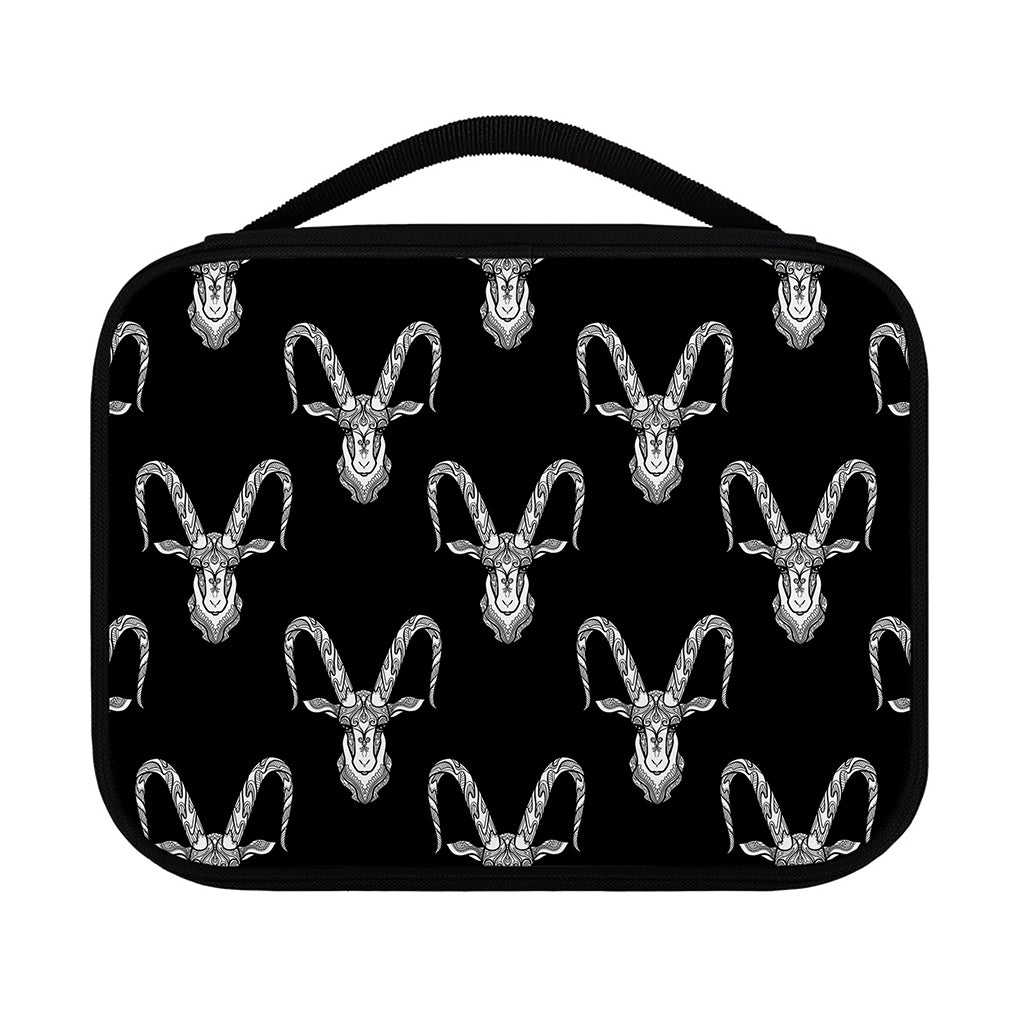 White And Black Capricorn Sign Print Classic Bible Case