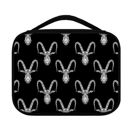 White And Black Capricorn Sign Print Classic Bible Case