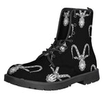 White And Black Capricorn Sign Print Backpack