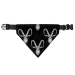 White And Black Capricorn Sign Print Over The Collar Dog Bandana