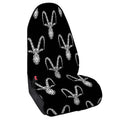 White And Black Capricorn Sign Print Waterproof Car Seat Cover
