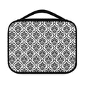 White And Black Damask Pattern Print Classic Bible Case