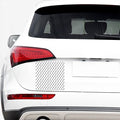 White And Black Fishing Hooks Print Car Sticker