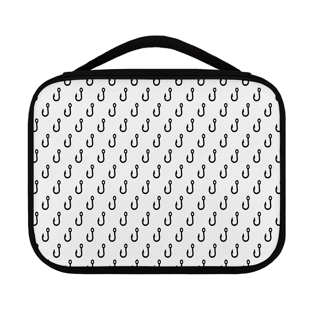 White And Black Fishing Hooks Print Classic Bible Case