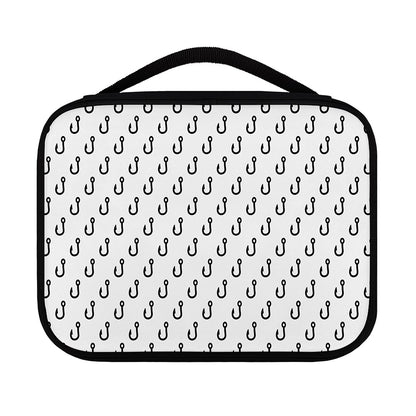 White And Black Fishing Hooks Print Classic Bible Case