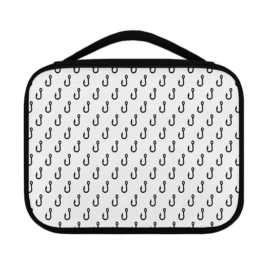 White And Black Fishing Hooks Print Classic Bible Case