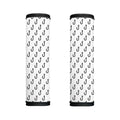 White And Black Fishing Hooks Print Handle Covers