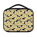 White And Black Frangipani Pattern Print Classic Bible Case