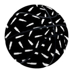 White And Black Gun Bullet Pattern Print Basketball