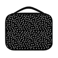 White And Black Gun Bullet Pattern Print Classic Bible Case
