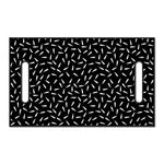 White And Black Gun Bullet Pattern Print Golf Cart Seat Cover