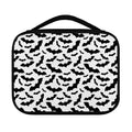 White And Black Halloween Bat Print Classic Bible Case