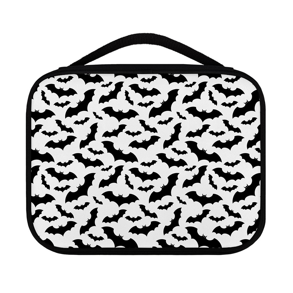 White And Black Halloween Bat Print Classic Bible Case
