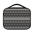 White And Black Knitted Pattern Print Classic Bible Case
