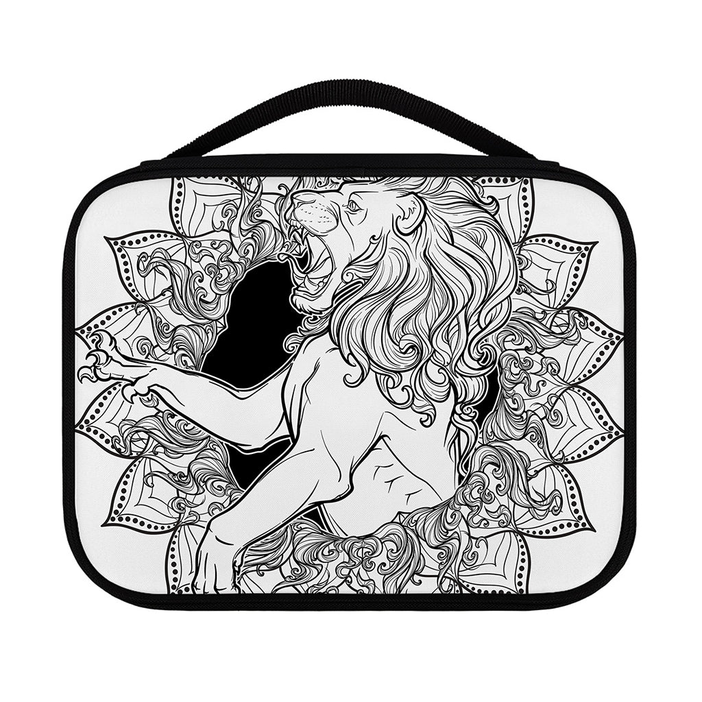 White And Black Leo Sign Print Classic Bible Case