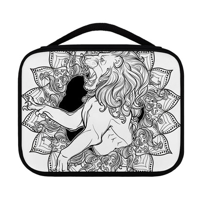 White And Black Leo Sign Print Classic Bible Case