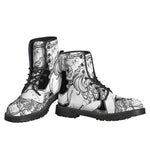 White And Black Leo Sign Print Backpack