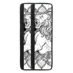 White And Black Leo Sign Print Refrigerator Handle Covers